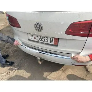 Heckstoßstangenschutz Carmos Edelstahl Foto 2