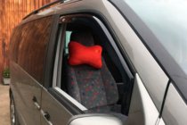 Mercedes Vito W638 1996-2003 Windabweiser zum Einstecken (2 Stk, HIC) Foto 2