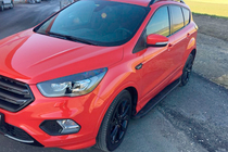 Ford Kuga/Escape 2013-2019 Seitenschweller Tayga Black (2 Stk., Aluminium) Foto 1