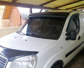 Fiat Doblo I 2001-2005 Frontscheibenblende (schwarz glanz, 5mm) Foto 14