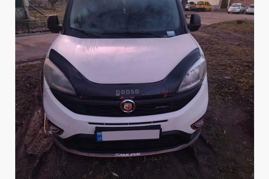 Fiat Doblo II 2010-2022 Emblem (Abarth, selbstklebend) 120 mm Foto 3