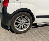 Fiat Fiorino/Qubo 2008-2024 Radlaufverbreiterungen (4 Stk, schwarz) 1 Seitentür, ABS-Kunststoff Foto 4