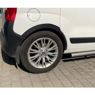 Radlaufverbreiterungen (4 Stk, schwarz) Fiat Fiorino/Qubo 2008-2024 Foto 4