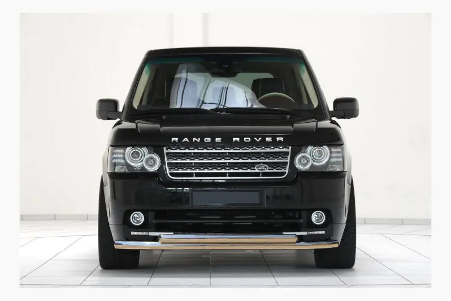 Range Rover III L322 2002-2012 Frontschutzbügel ST014 (Edelstahl) Image