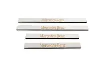 Mercedes E-class W210 1995-2002 Einstiegsleisten Edelstahl Carmos 4 Stück Foto 2