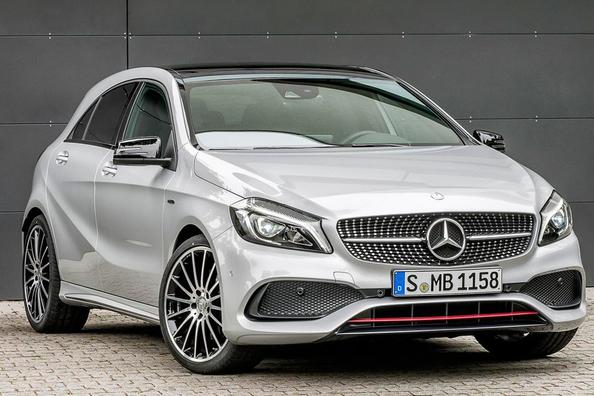 Übersicht Heckklappe Mercedes-Benz A-Klasse W176