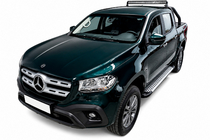 Mercedes X class 2017-2020 Trittbretter Allmond Grey (2 Stk., Aluminium) Foto 1