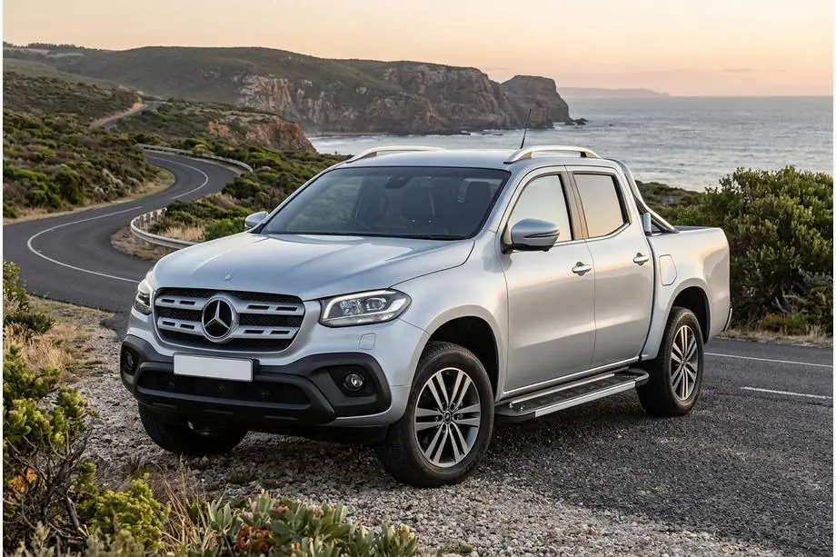 Mercedes X class 2017-2020 Seitenschweller RedLine V1 (2 Stk., Aluminium) Image