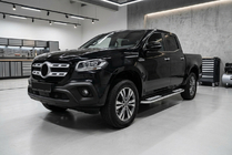 Mercedes X class 2017-2020 Seitenschweller Tayga Grey V2 (2 Stk., Aluminium) Foto 1