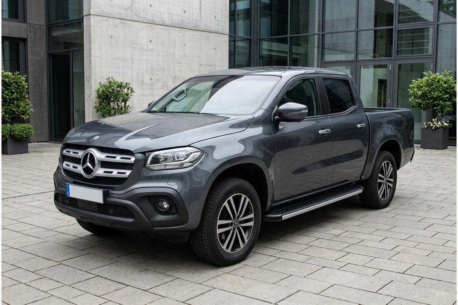 Mercedes X class 2017-2020 Seitenschweller Maya V1 (2 Stk., Aluminium) Image