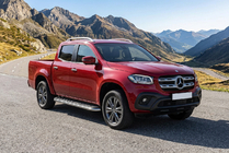 Mercedes X class 2017-2020 Seitenschweller Maydos V1 (2 Stk., Aluminium) Foto 1
