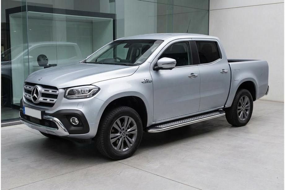 Mercedes X class 2017-2020 Trittbretter Maydos V2 (2 Stk., Aluminium) Image
