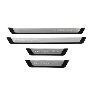 Einstiegsleisten OmsaLine (4 Stk, Edelstahl) Skoda Roomster 2006-2015 Foto 2