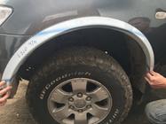 Mitsubishi L200 2006-2015 Radlaufleisten Edelstahl (4 Stk) Foto 4