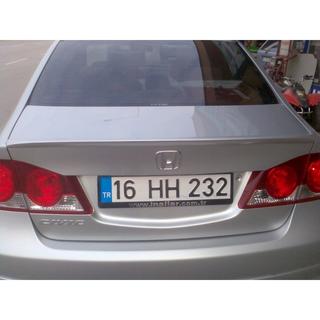 Spoiler Inche (grundiert zum Lackieren) Honda Civic Sedan VIII 2006-2011 Foto 1