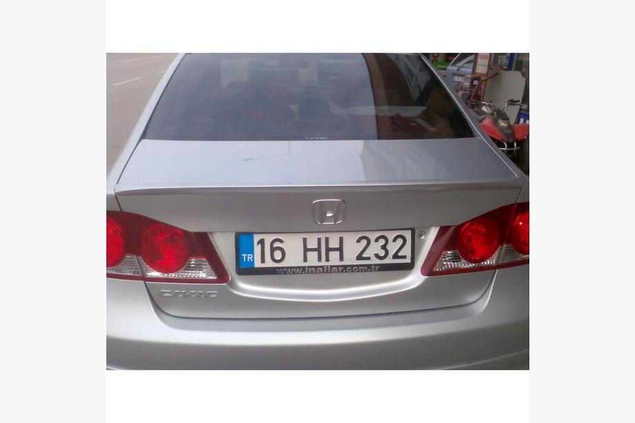 Honda Civic Sedan VIII 2006-2011 Spoiler Inche (grundiert zum Lackieren) Image