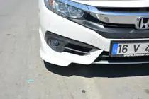 Honda Civic Sedan X 2016-2021 Ecken für Frontstoßstange (zum Lackieren) Foto 1