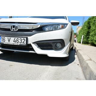 Ecken für Frontstoßstange (zum Lackieren) Honda Civic Sedan X 2016-2021 Foto 3