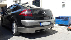 Renault Megane II 2004-2009 Heckstoßstangenabdeckung (grundiert zum Lackieren) Foto 1