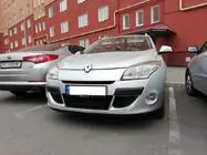 Renault Megane III 2009-2016 Stoßstangeneinsätze (2008-2012, 2 Stk, grundiert) Foto 5
