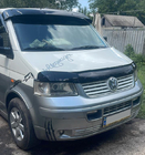 Volkswagen T6 2015-2024 Frontscheibenblende (schwarz glanz, 5mm) Foto 1