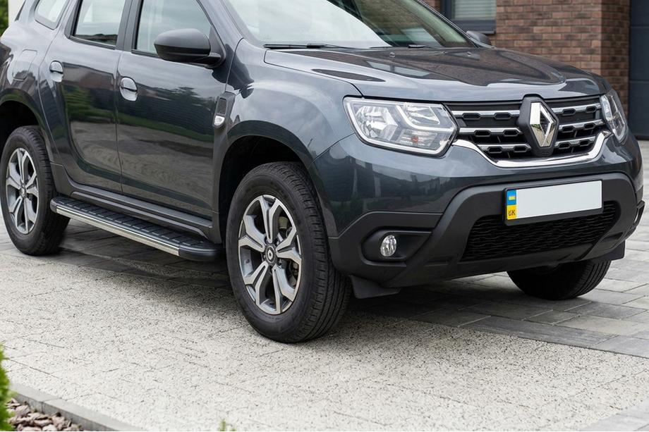 Renault Duster 2018-2024 Seitenschweller DURU (2 Stk, Aluminium) Image