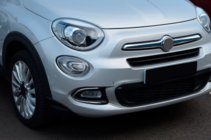 Fiat 500X 2014-2024 Abdeckungen für Nebelscheinwerfer (Edelstahl) Foto 3