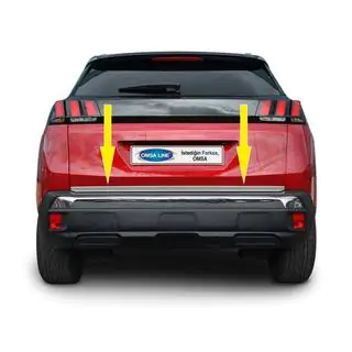 Kofferraumleiste Edelstahl
