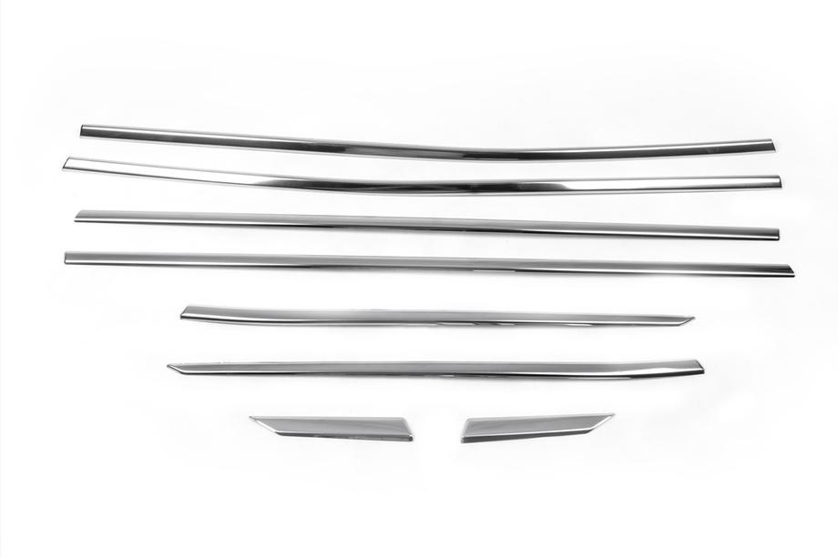 Peugeot 3008 2016-2023 Fensterzierleisten unten Edelstahl (8 Stk) Carmos - Türkischer Edelstahl Foto 2