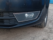Skoda Octavia III A7 2013-2019 Abdeckungen für Nebelscheinwerfer (2 Stk) OmsaLine - Italienischer Edelstahl Foto 4