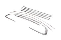 BMW X6 E71 2008–2014 Komplette Fensterumrandung Edelstahl (10-tlg.) Foto 3