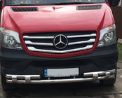 Mercedes Sprinter W906 2006–2018 Frontschutzbügel unten Shark (Edelstahl) 2013↗ Foto 3