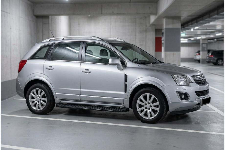Opel Antara 2006-2017 Seitenschweller Tayga Black (2 Stk., Aluminium) Image