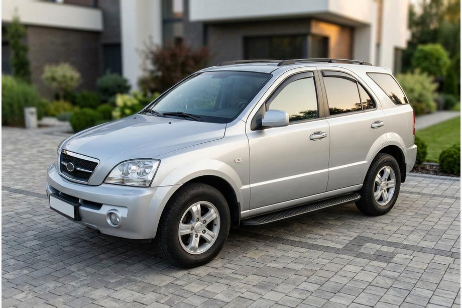 Kia Sorento I BL 2002-2009 Seitenschweller Tayga Black (2 Stk., Aluminium) Foto 1