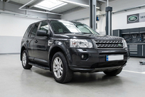 Land Rover Freelander II 2006–2014 Seitenschweller Tayga Black (2 Stk., Aluminium) Foto 1