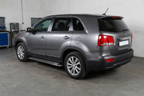 Kia Sorento II XM 2009-2014 Seitenschweller Maydos V2 (2 Stk., Aluminium & Edelstahl) Foto 1