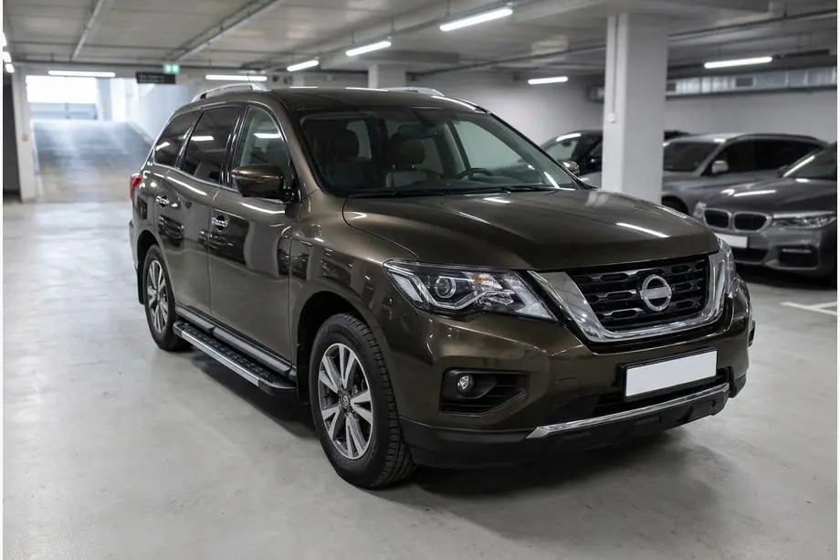 Nissan Pathfinder R52 2012-2021 Seitenstufen RedLine V1 (2 Stk, Aluminium) Image