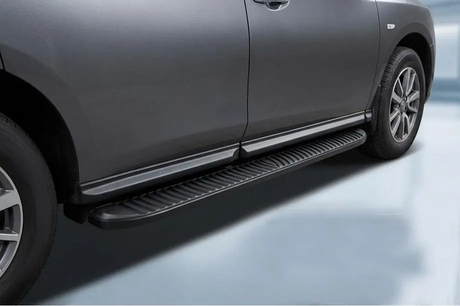 Nissan Pathfinder R52 2012-2021 Seitenschweller Tayga Black (2 Stk, Aluminium) Image