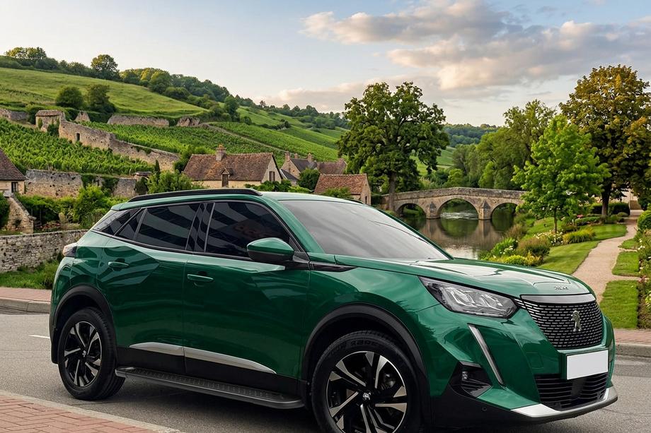 Peugeot 3008 2016-2023 Seitenschweller Allmond Black (2 Stk, Aluminium) Image