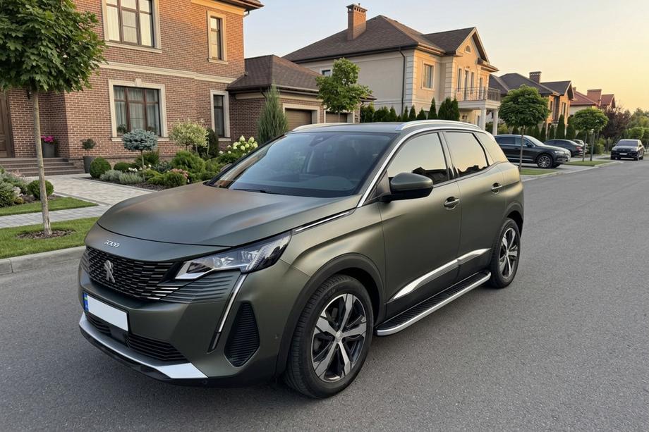Peugeot 3008 2016-2023 Seitenschweller Tayga Grey (2 Stk, Aluminium) Image
