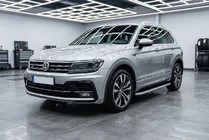 Volkswagen Tiguan 2016-2023 Seitenschweller Tayga Grey (2 Stk., Aluminium) Foto 1