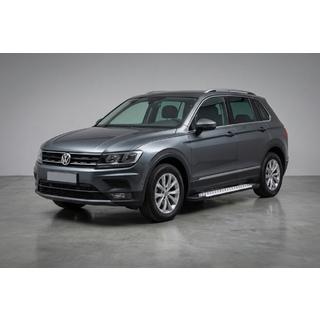 Trittbretter Allmond Grey (2 Stk., Aluminium) Volkswagen Tiguan 2016-2023 Foto 1