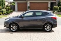 Hyundai IX-35 2010-2015 Seitenschweller Maya V1 (2 Stk., Aluminium) Foto 1