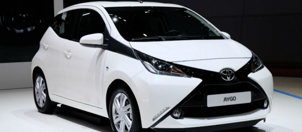 Übersicht Fließheck Toyota Aygo der zweiten Generation