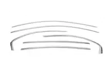 Chevrolet Captiva 2006-2019 Fensterzierleisten oben Edelstahl (6 Stk) Foto 2