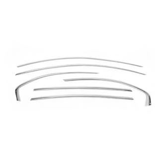 Fensterzierleisten oben Edelstahl (6 Stk) Chevrolet Captiva 2006-2019 Foto 2