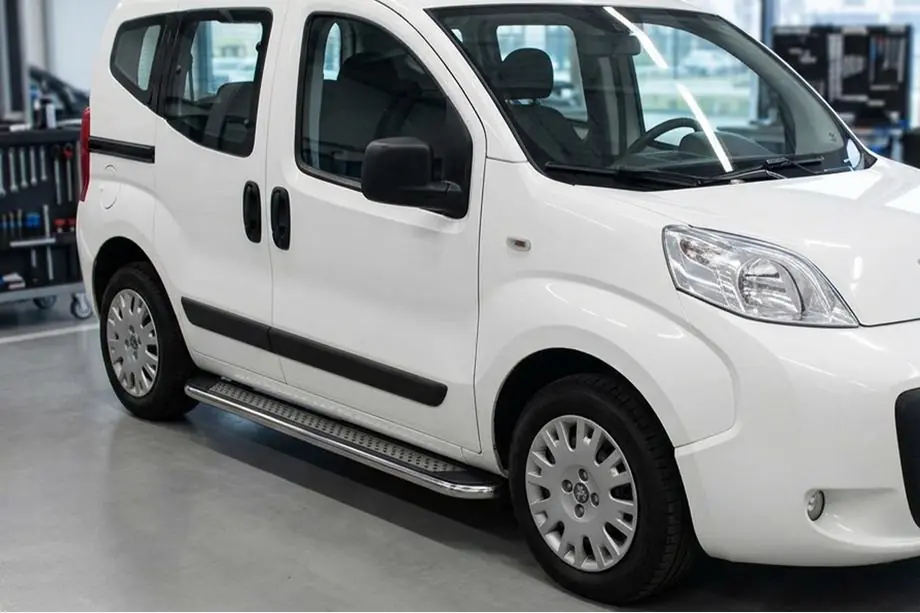 Citroen Nemo 2007-2017 Seitenschweller Maydos V2 (2 Stk., Aluminium & Edelstahl) Image