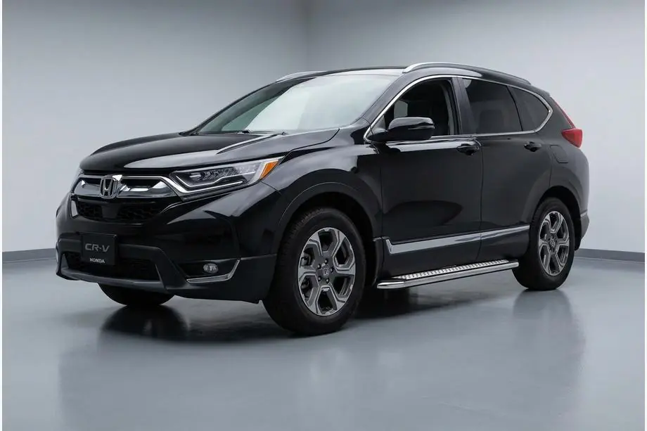 Honda CRV 2017-2022 Seitenschweller Maydos V2 (2 Stk., Aluminium & Edelstahl) Image