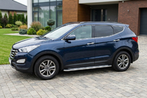 Hyundai Santa Fe 3 2012-2018 Seitenschweller Maydos V2 (2 Stk., Aluminium & Edelstahl) Foto 1