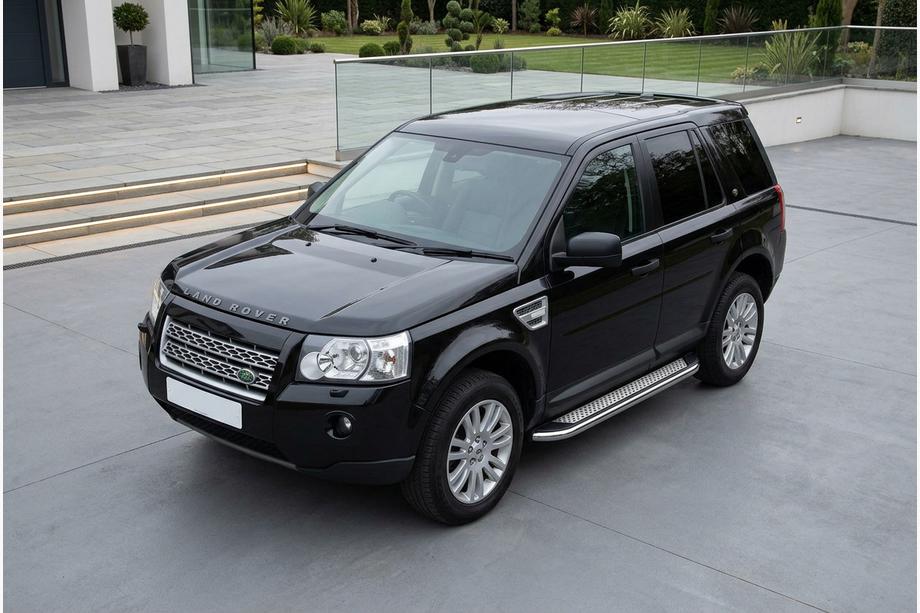 Land Rover Freelander II 2006–2014 Seitenschweller Maydos V2 (2 Stk., Aluminium & Edelstahl) Image